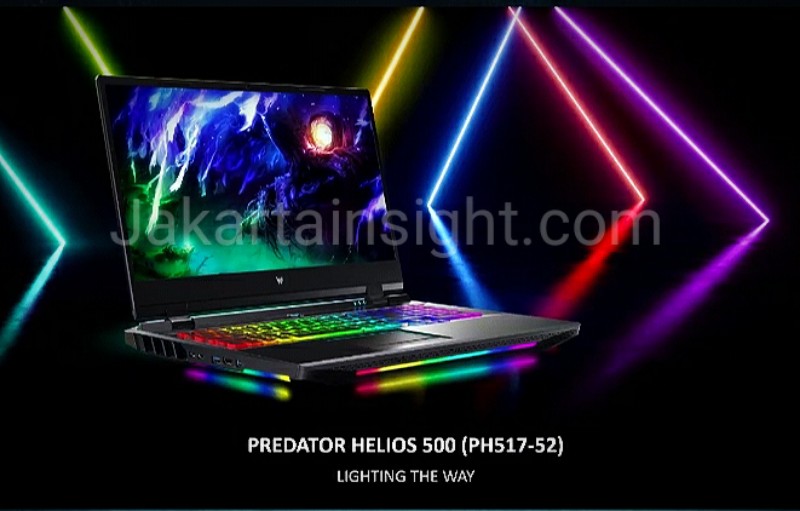 Rilis Laptop Gaming Anyar Predator Helios 500 Acer Targetkan Rekor MURI 