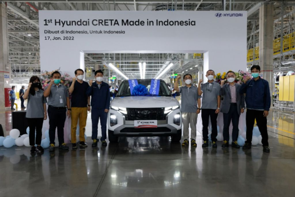 HMID Rayakan Dimulainya Produksi Hyundai CRETA 