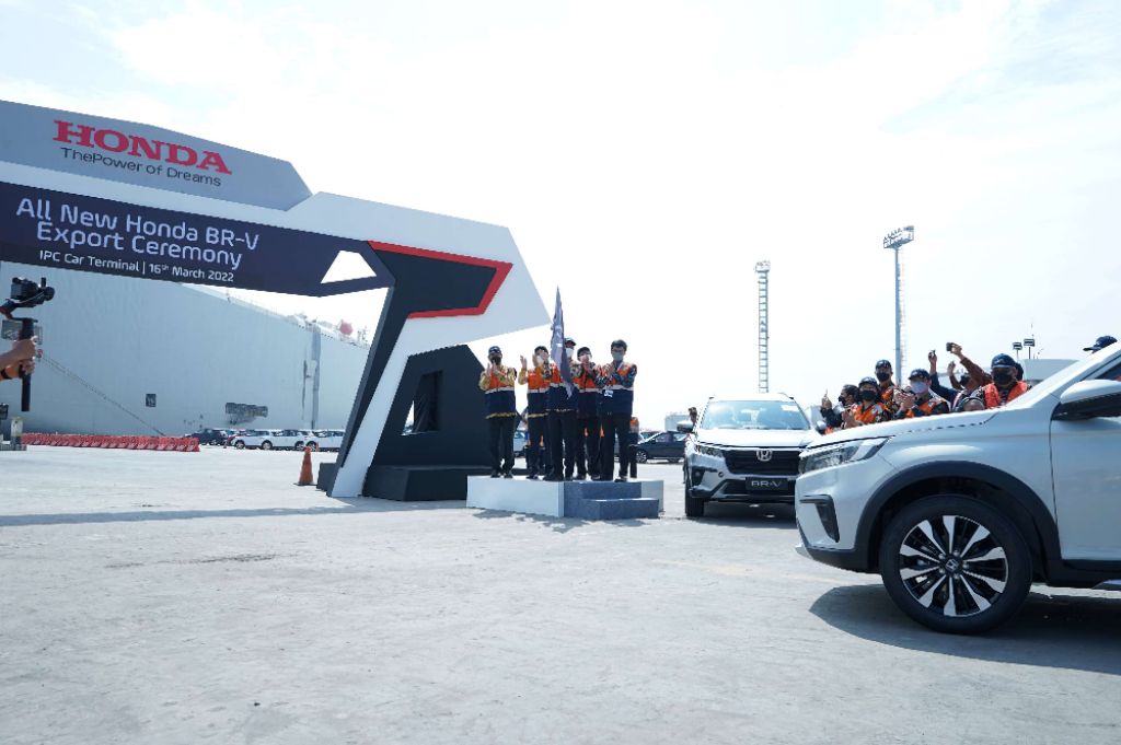HPM Memulai Rangkaian Ekspor All New Honda BR-V ke 30 Negara 