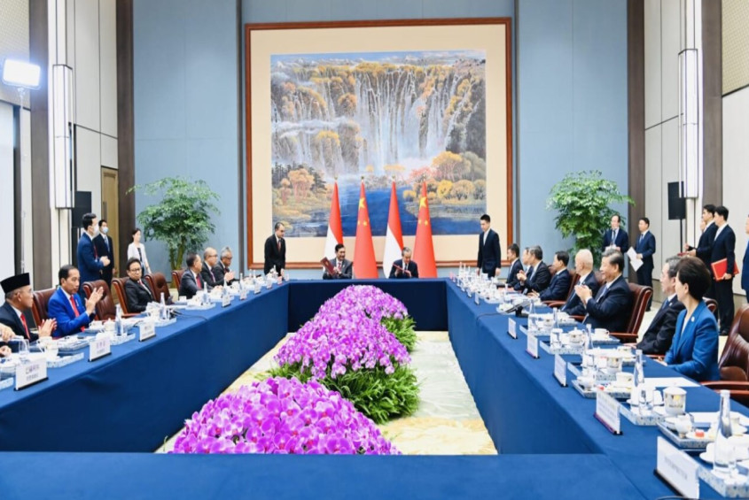 Pertemuan Jokowi dan Xi Jinping Sepakati Kerjasama Strategis Indonesia - China