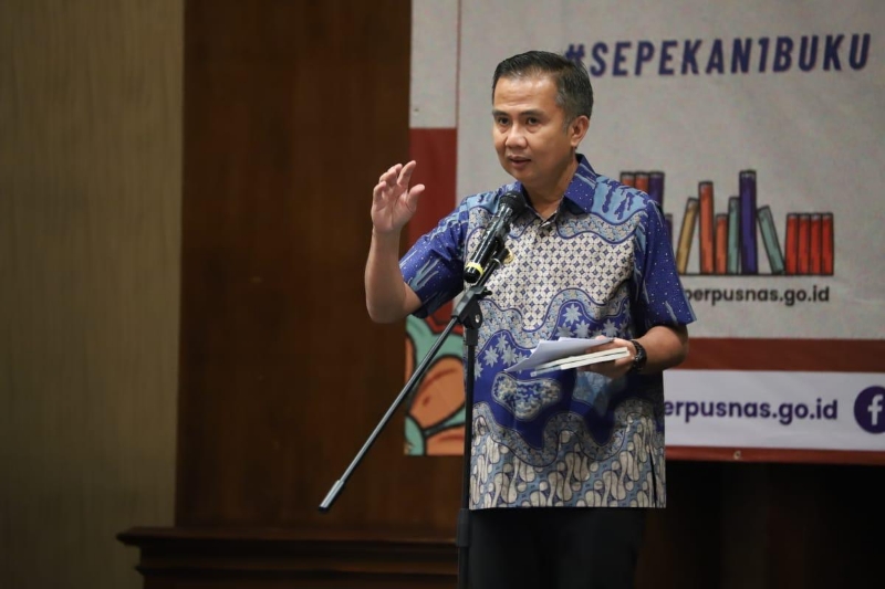 Gelorakan Gerakan Indonesia Membaca Perpusnas Bagikan Bantuan Bacaan Bermutu di Jabar 