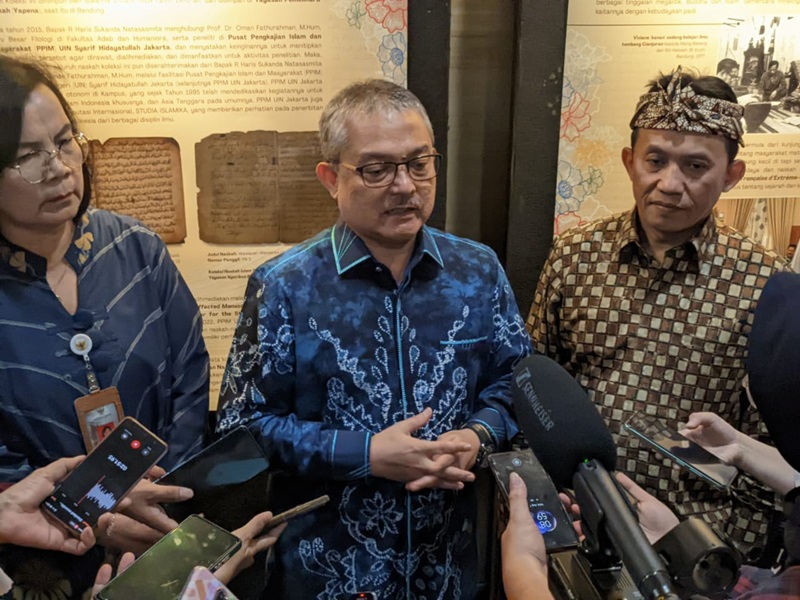 Yayasan Ngariksa Budaya Indonesia Serahkan 536 Naskah Kuno Sunda ke Perpusnas