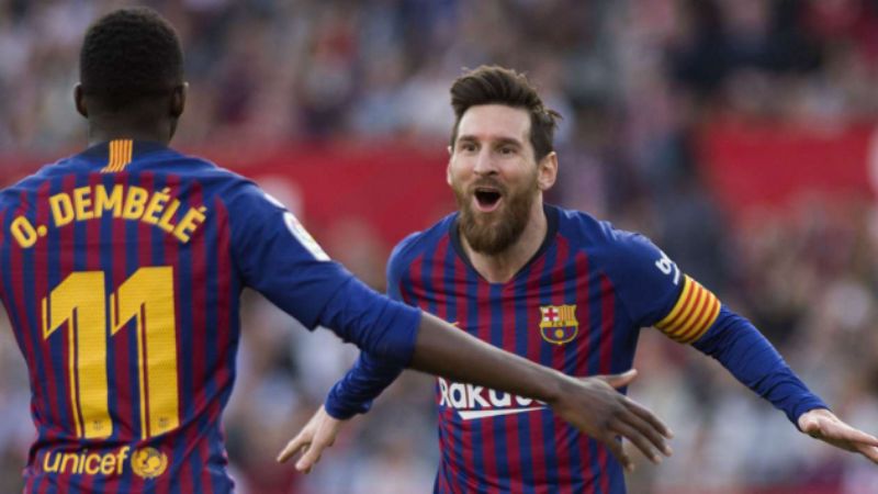 Cetak Tiga Gol ke Gawang Sevilla, Ini Hat-trick ke-50 Messi