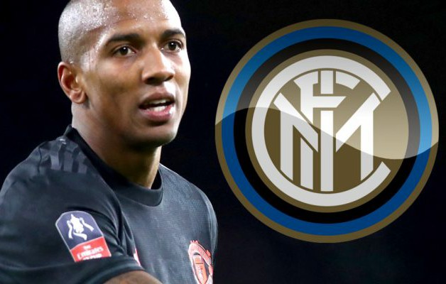 Ashley Young Resmi Susul Lukaku ke Inter Milan