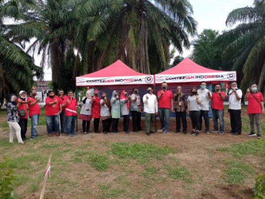Rayakan 2nd Anniversary, Cortezian Indonesia Lakukan Gerakan Sosial Adaptasi Kebiasaan Baru