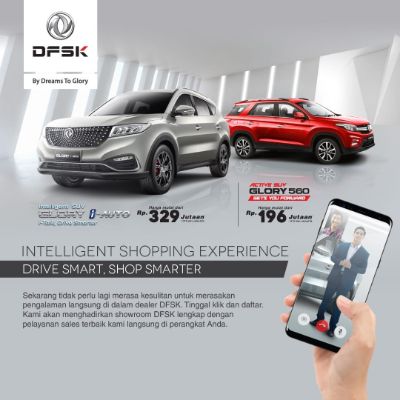 DFSK Hadirkan Intelligent Shopping Experience, Dealer Resmi dalam Genggaman!
