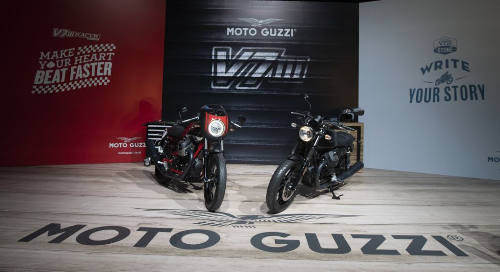 PT Piaggio Indonesia memperkenalkan generasi ketiga Moto Guzzi V7 III