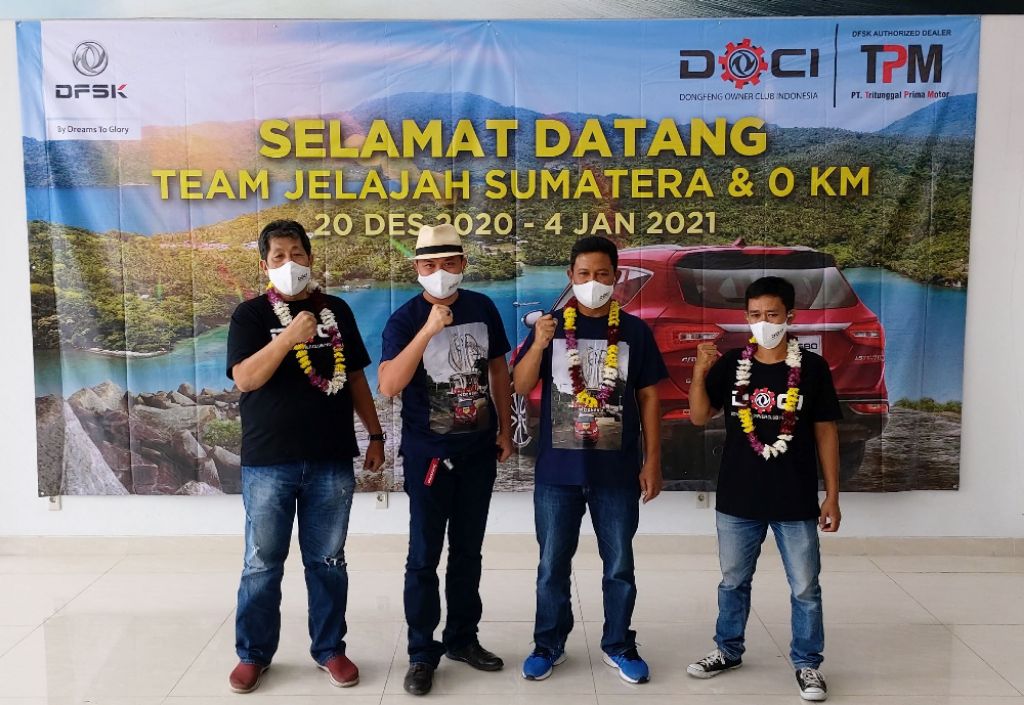 Sukses Eksplorasi Sumatera DFSK Glory 580 Buktikan Handal dan Teruji Tempuh Ribuan KM