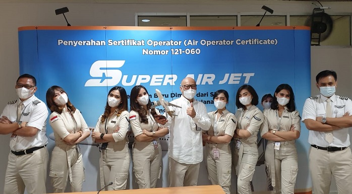 Super Air Jet Ramaikan Industri Transportasi Udara Tanah Air