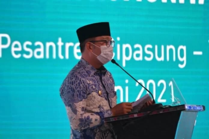 Ridwan Kamil Dampingi Wapres RI Resmikan BLK Komunitas dan Bank Wakaf Mikro