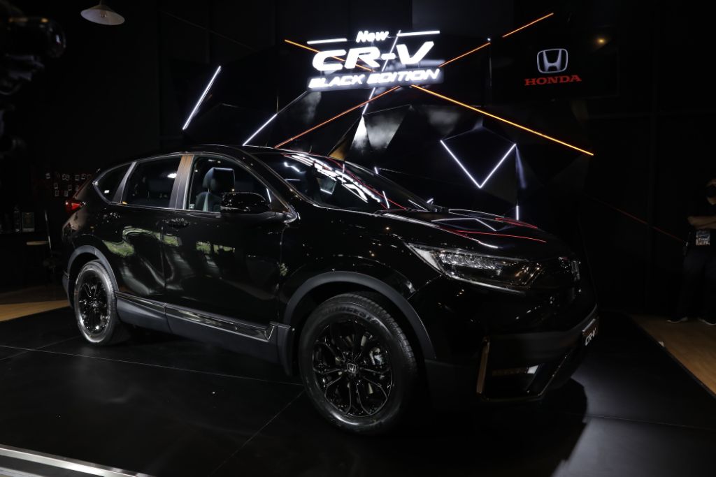 Resmi Meluncur di Indonesia, Honda CR-V Black Edition Semakin Stylish 