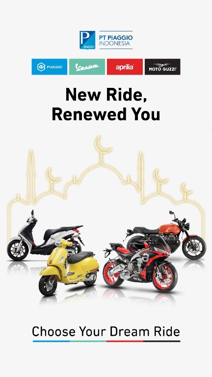 PT Piaggio Indonesia Menawarkan Pengalaman Riding Premium Baru Untuk Pecinta Otomotif dan Lifestyle Selama Ramadhan