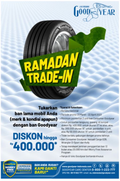 Goodyear Kembali Hadirkan Program Ramadan Trade-In
