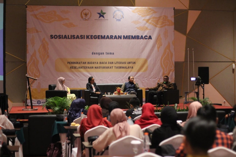 Perpusnas Gelar Sosialisasi Pembudayaan Kegemaran Membaca di Tasikmalaya